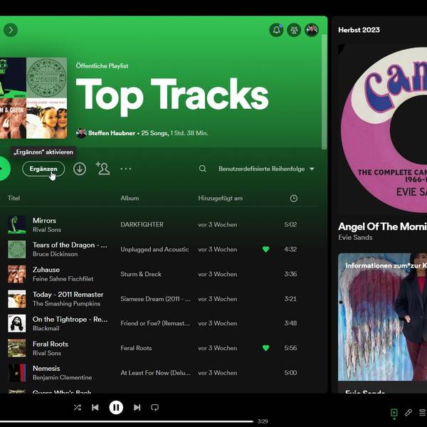 Spotify Screenshot