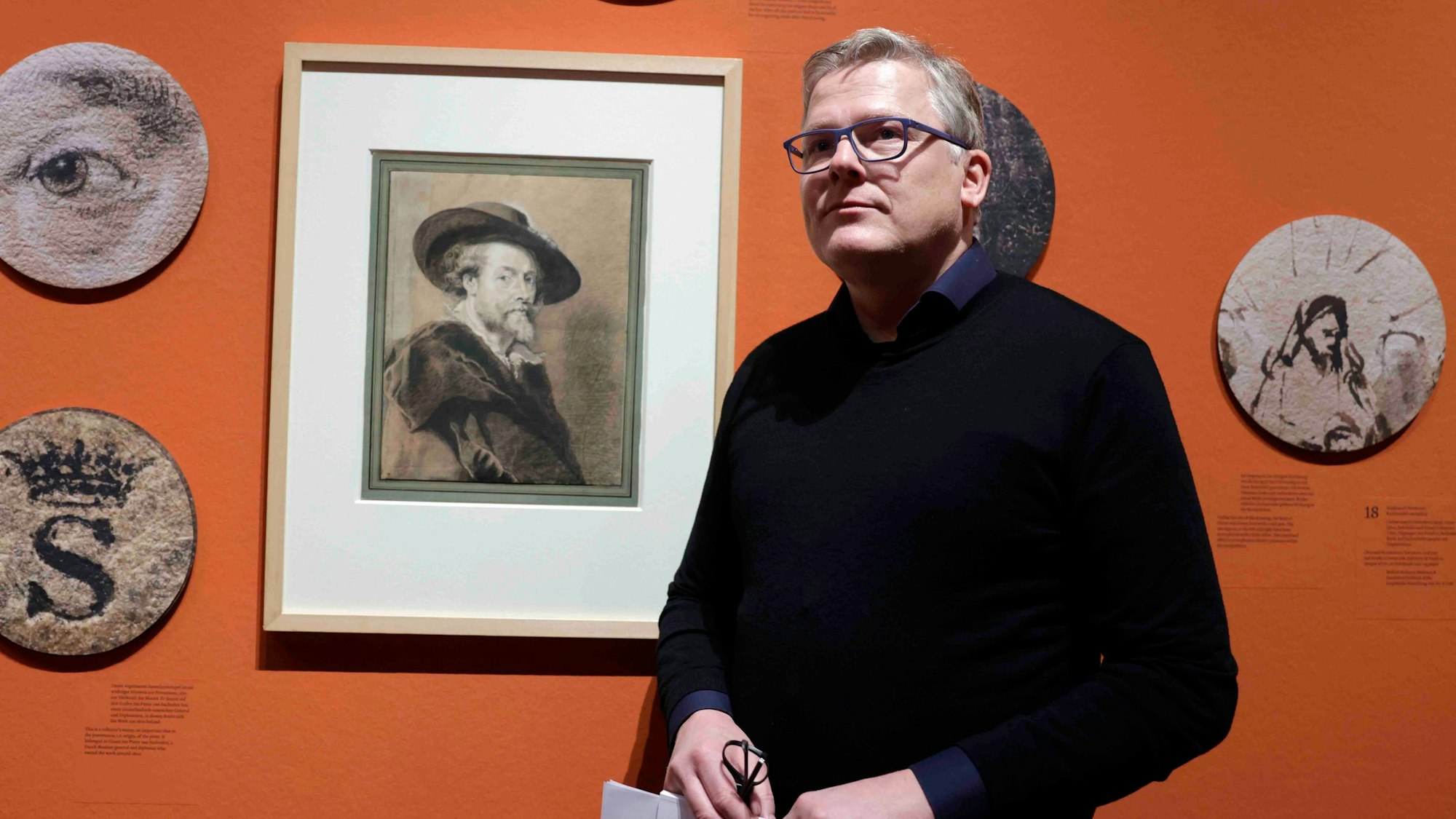 Restaurator Thomas Klinke erklärt, was es mit Peter Paul Rubens' blauem Auge auf sich hat.