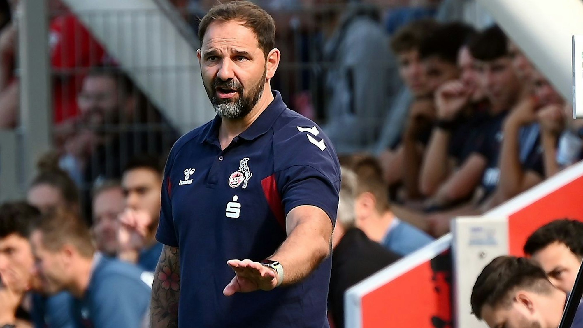 16.09.2023, Fussball-U19-Bayer 04 Leverkusen-1.FC köln
Stefan Ruthenbeck (Köln)
Foto: Uli Herhaus