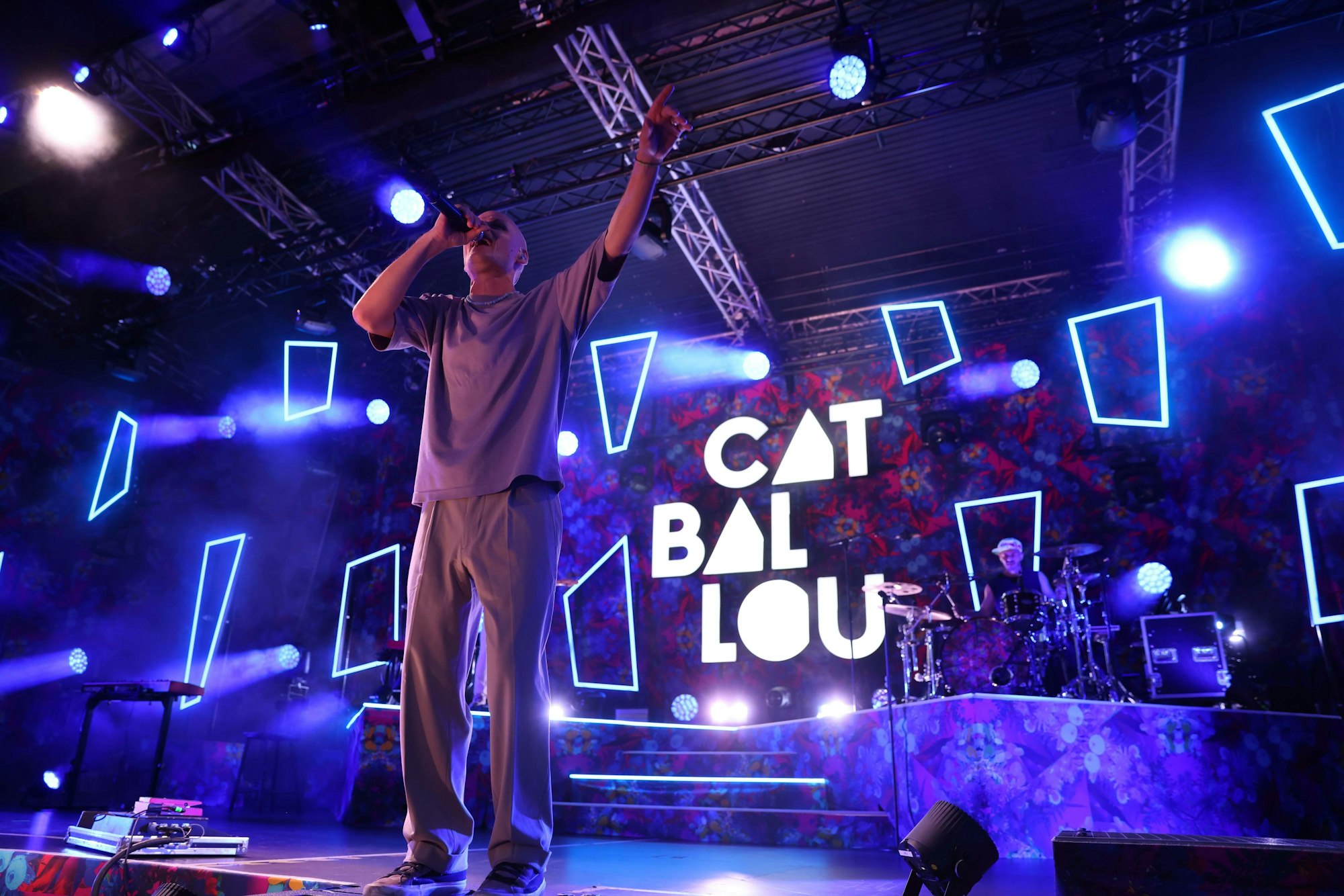 Cat Ballou bei einem Konzert im Tanzbrunnen