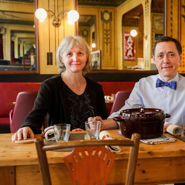 Inhaber Liliane Moissonnier und Vincent Moissonnier.