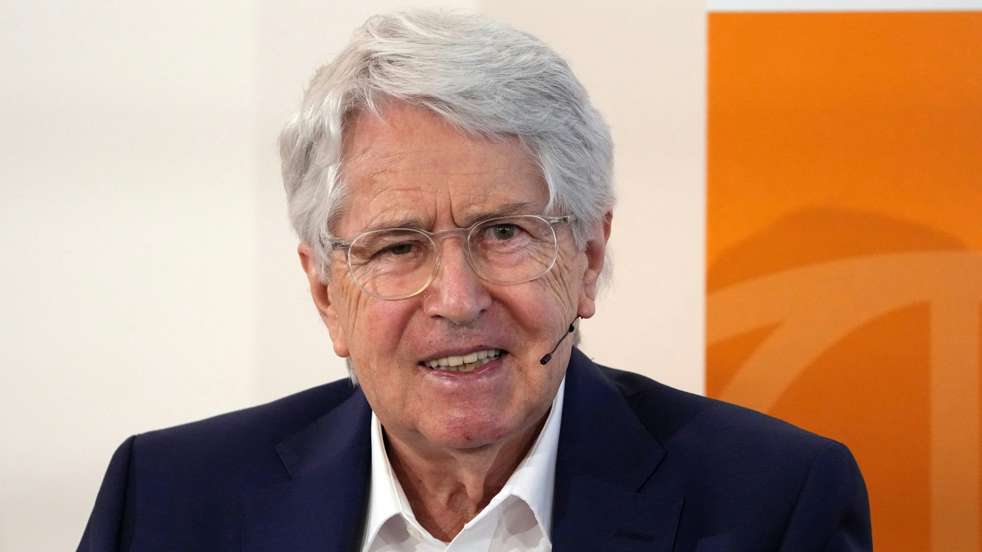 Frank Elstner (hier am 6. April 2022) erholt sich von gesundheitlichen Problemen