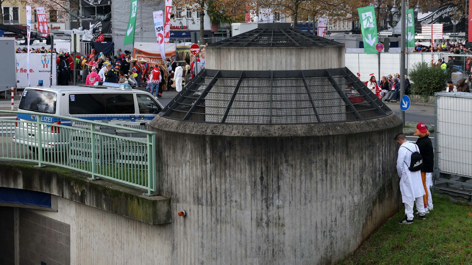 Wildpinkler in der Altstadt