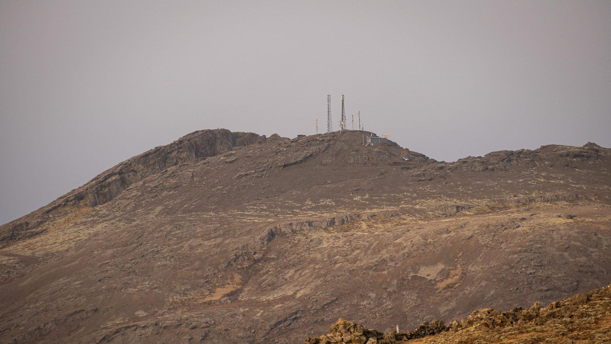 Der Berg Thorbjörn, ein vulkanischer Berg auf Island.