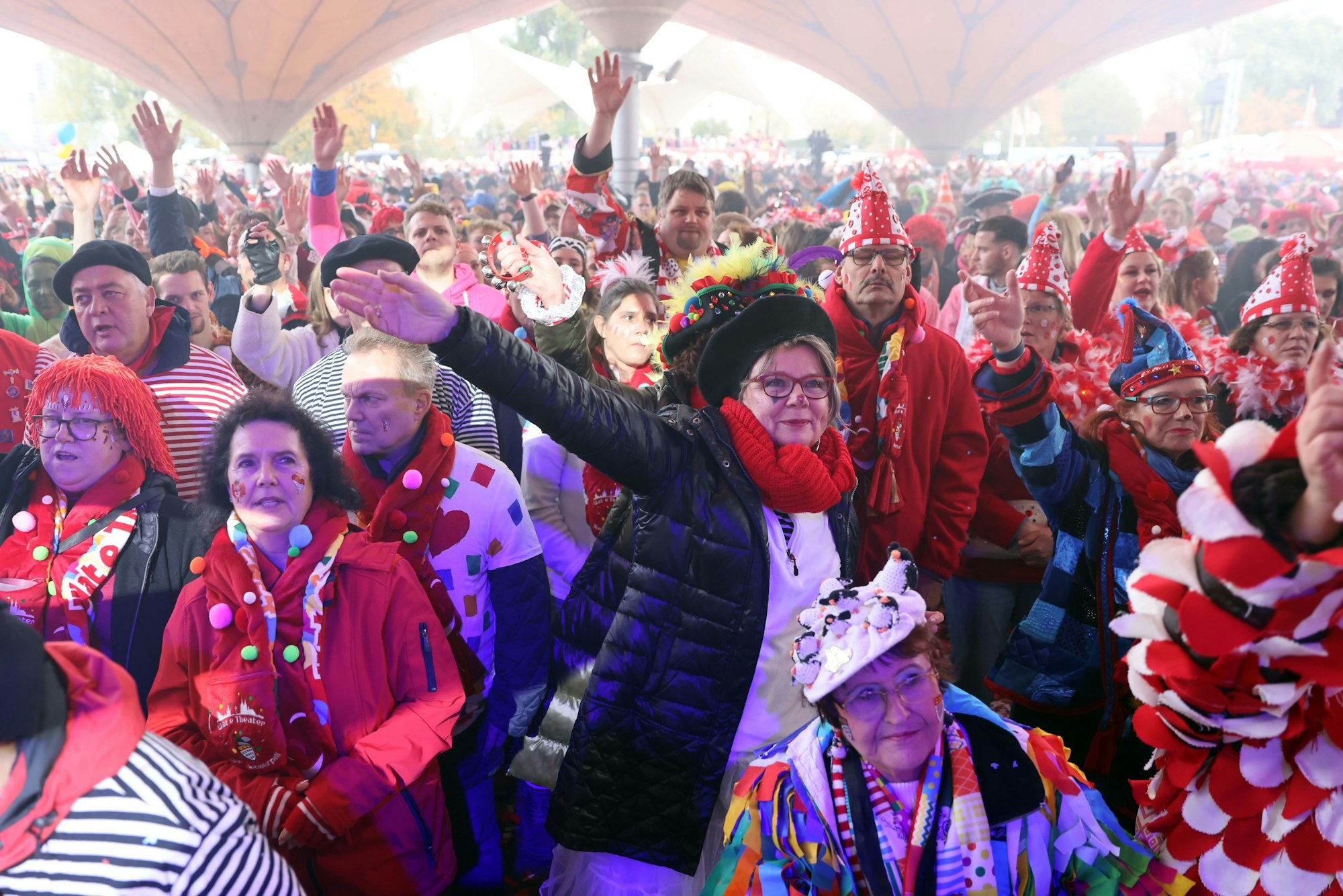 Karneval im Tanzbrunnen