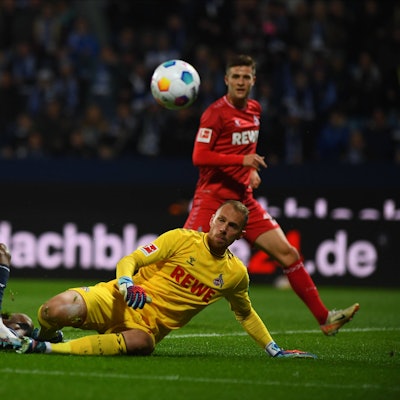 BOCHUM, Germany - 11 NOVEMBER, 2023: Moritz Kwarteng, The football match of Bundesliga VfL Bochum 1848 vs 1.FC Koeln at Vonovia Ruhr Stadion PUBLICATIONxNOTxINxRUS Copyright: xVITALIIxKLIUIEVx