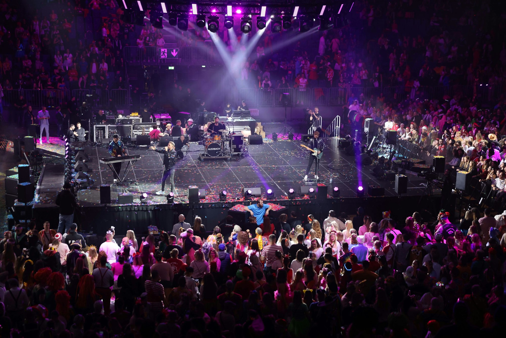 Köln, RSK, Karneval in der Arena, 11.11. mit der Band "Auerbach"