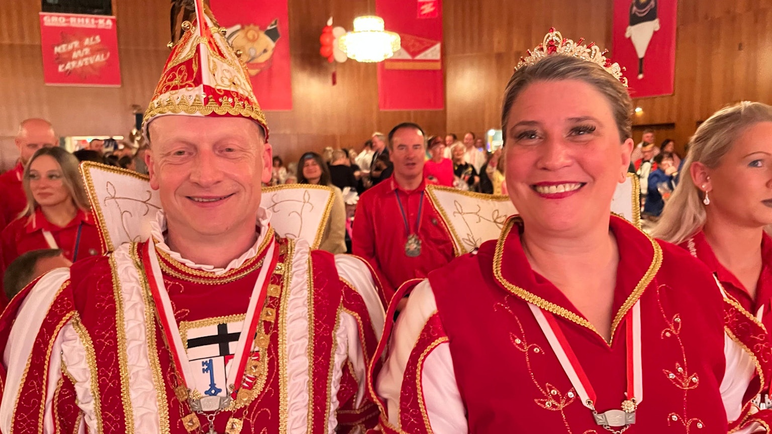 Prinzessin Tanja I und Prinz Sven I. in Rheinbach