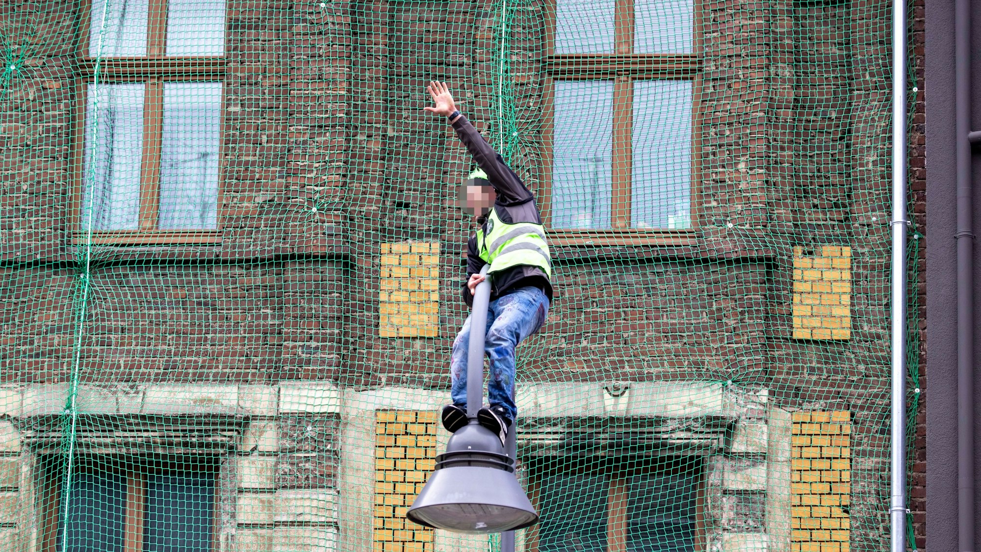 Um diesen jungen Mann gab es am Samstag große Aufregung.