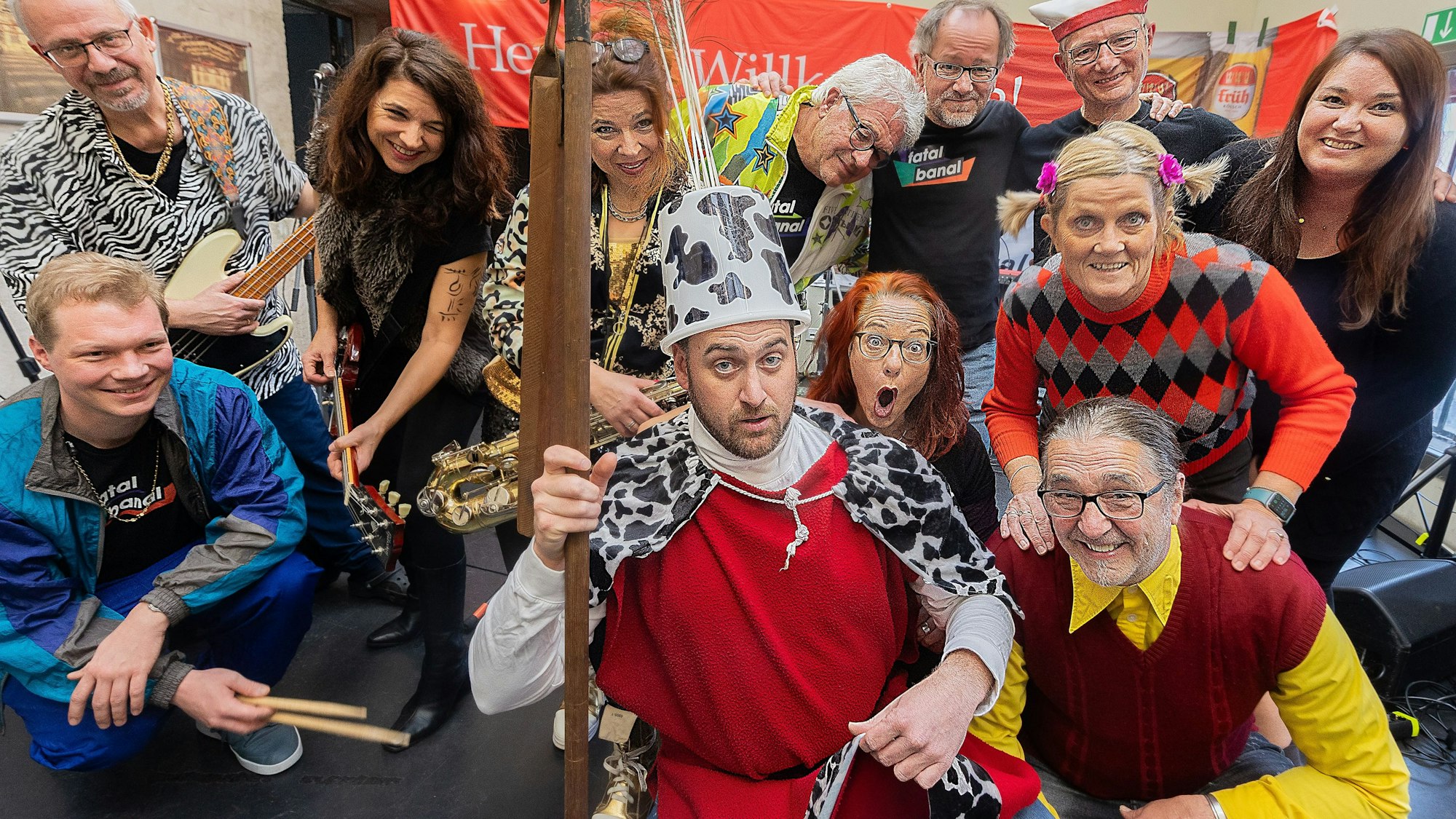 Das Ensemble von Fatal Banal.