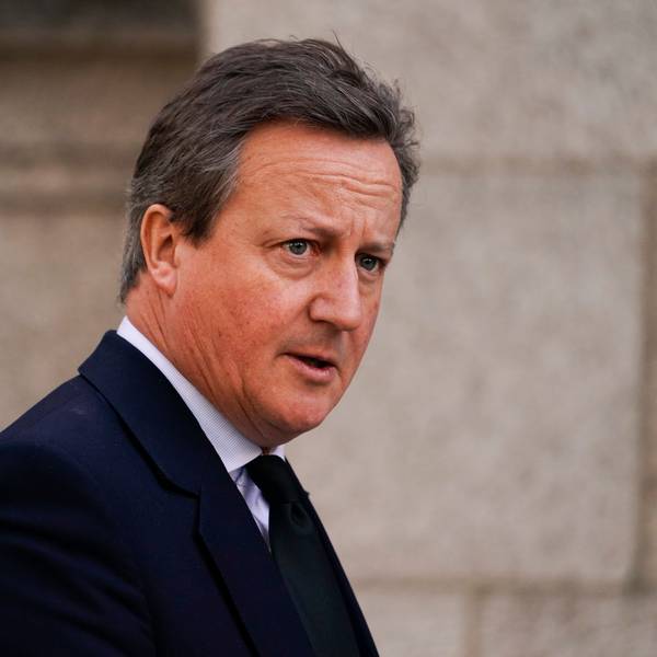 Der frühere britische Regierungschef David Cameron ist zum neuen Außenminister seines Landes ernannt worden. (Archivbild)