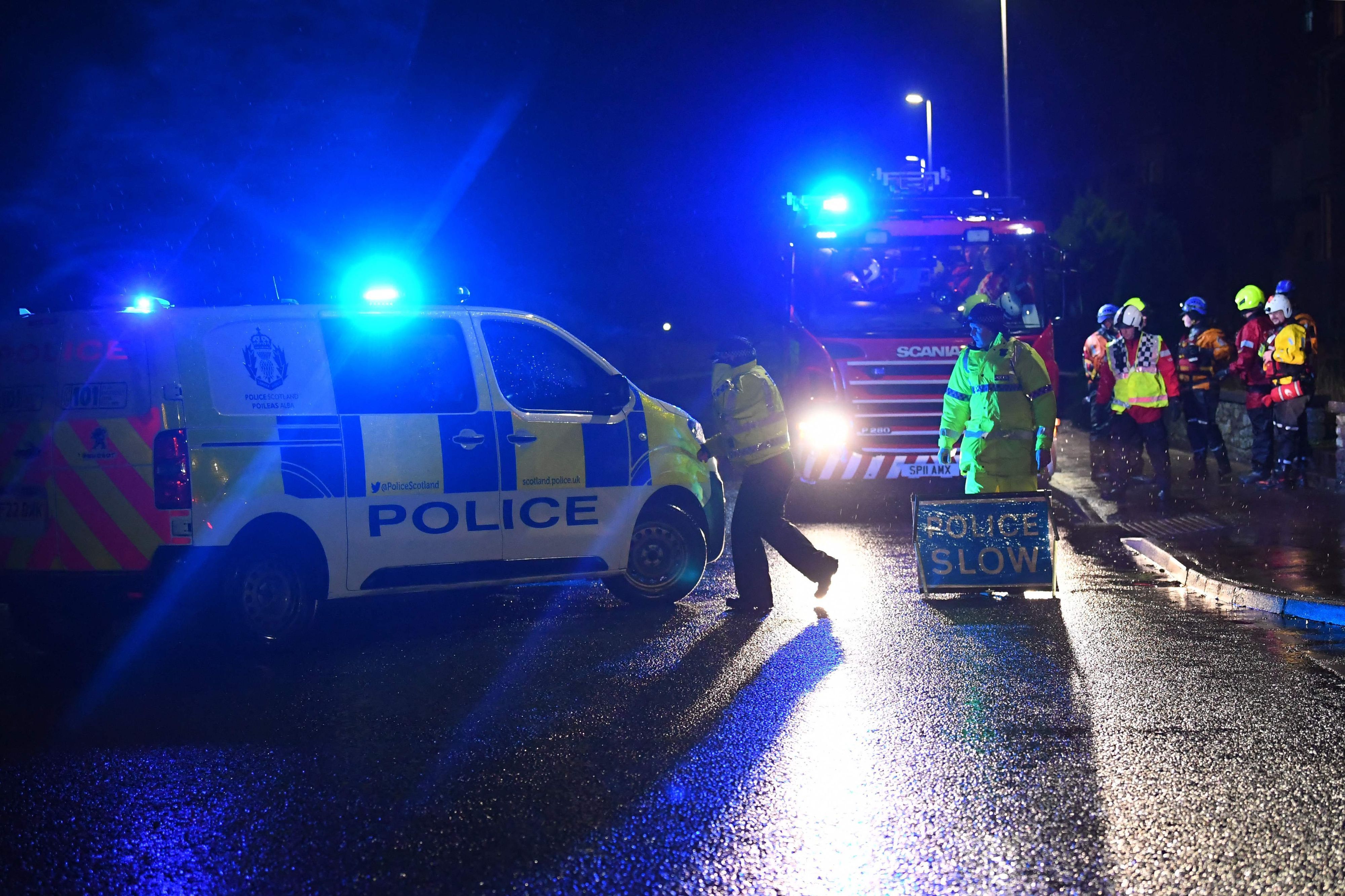 Die Polizei bei einem Einsatz in Großbritannien. (Symbolbild)