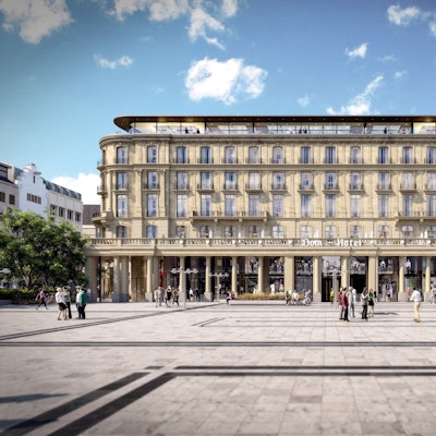 Im zweiten Halbjahr 2025 soll das Dom-Hotel eröffnen.