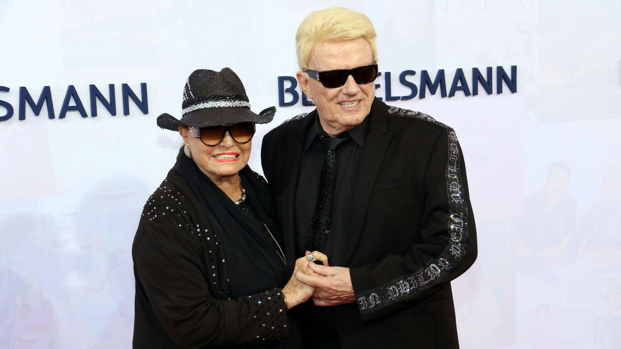 Heino und Hannelore Kramm bei der Bertelsmann Party 2019 in der Bertelsmann Repräsentanz Unter den Linden.