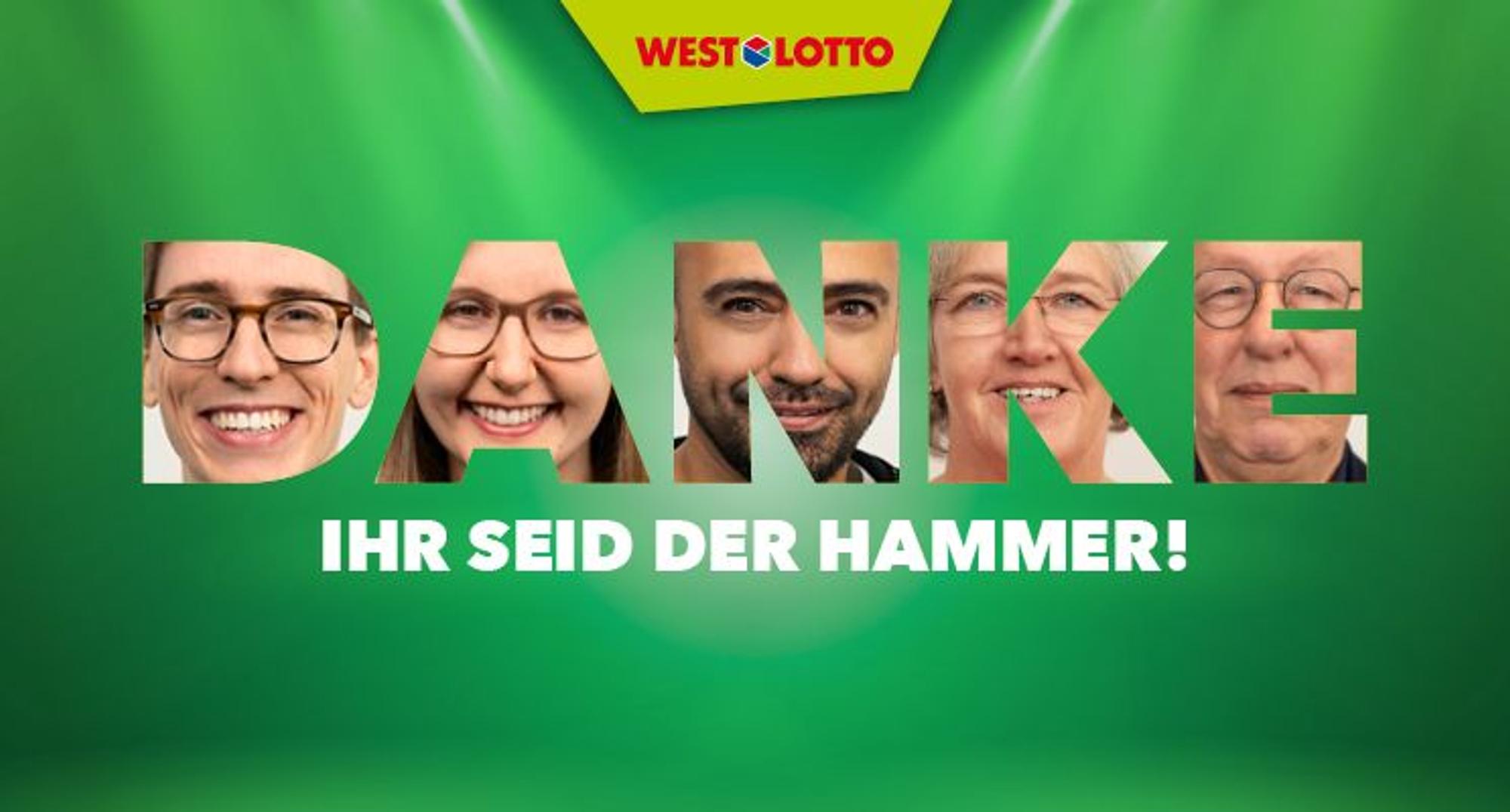WestLotto Spielschein.