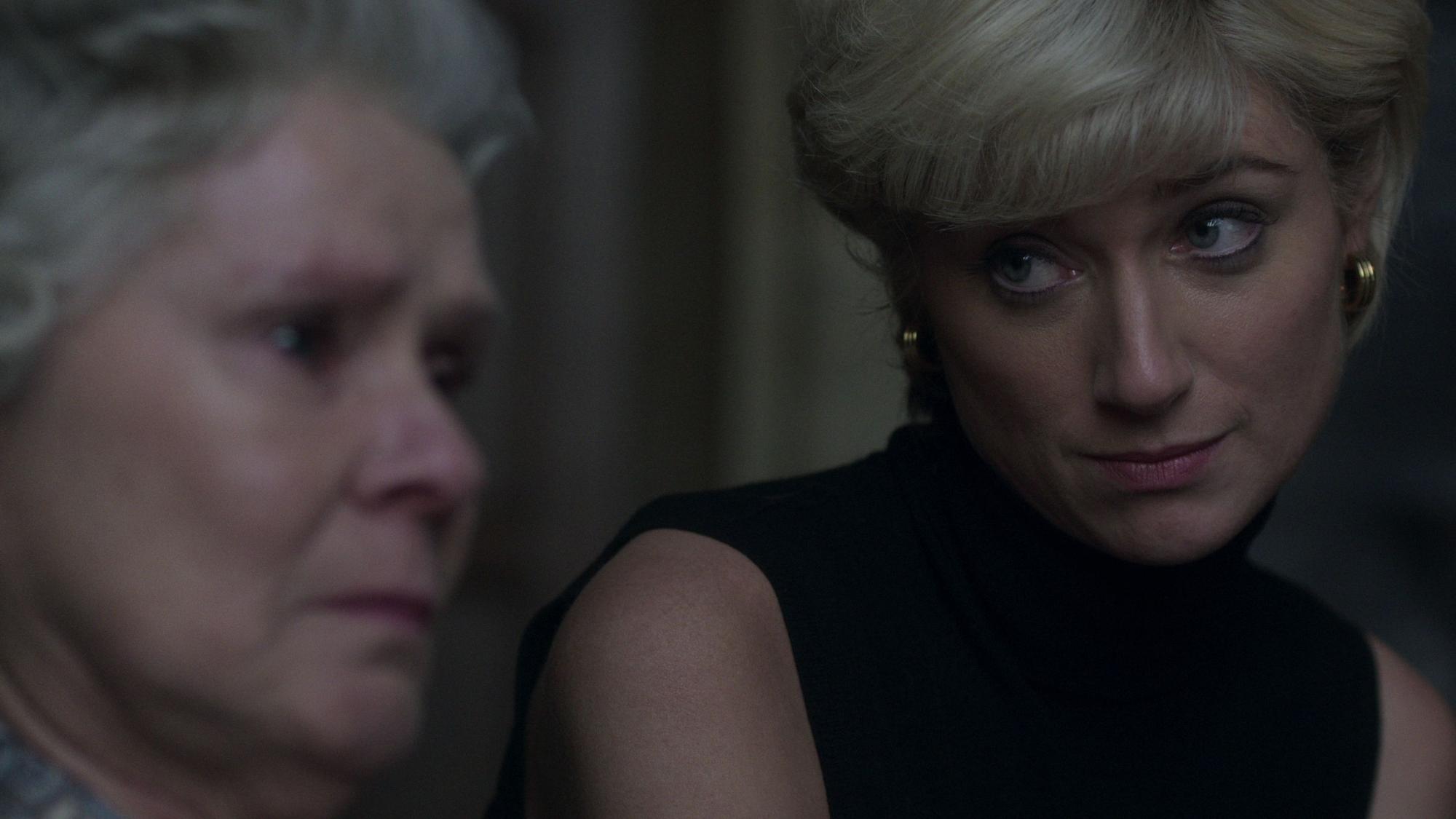 Ein letztes Mal vereint: Queen Elizabeth (Imelda Staunton) und Prinzessin Diana (Elizabeth Debicki).