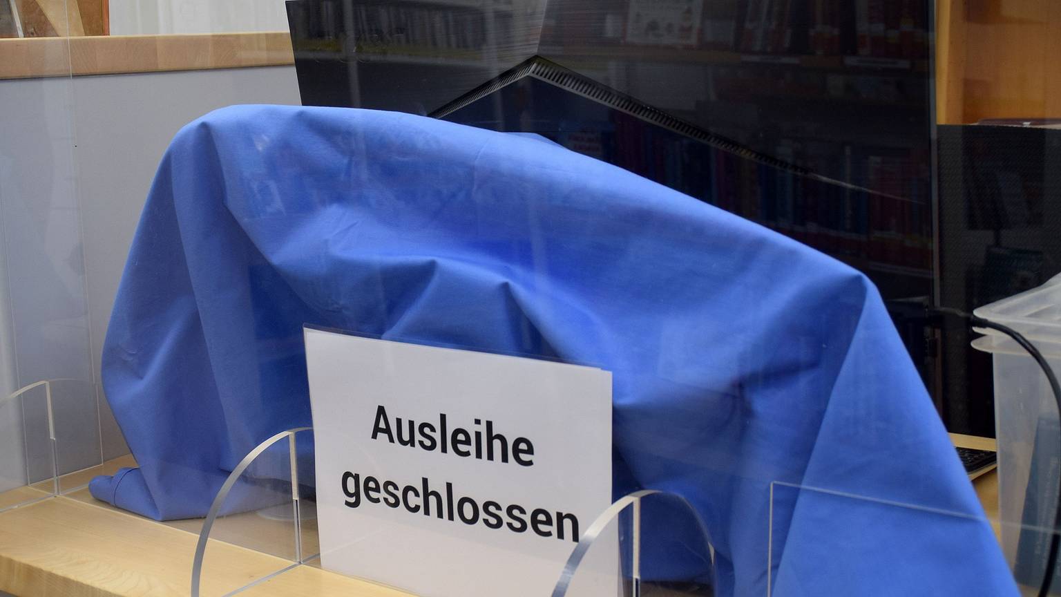Die Ausleihe der Bücherei Alfterer ist bereits seit Anfang November geschlossen. Foto: Frank Engel-Strebel