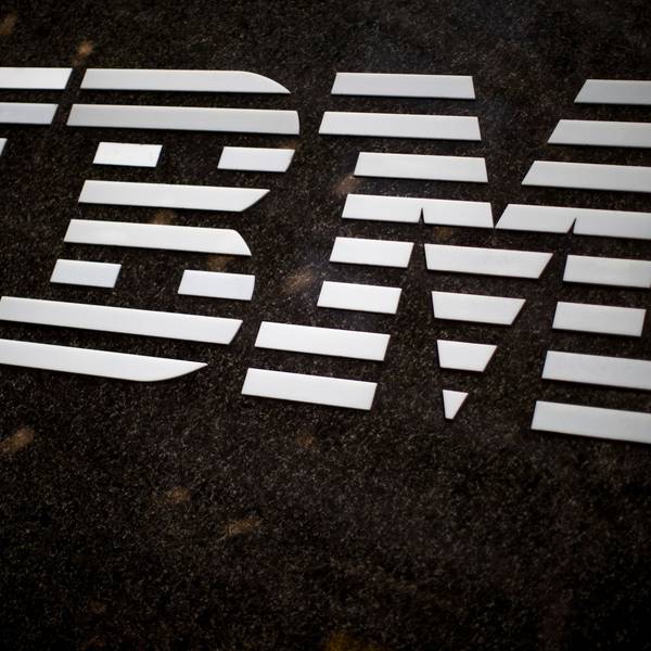 New York: Das IBM-Logo auf dem IBM-Gebäude in Midtown Manhattan (Archivbild)
