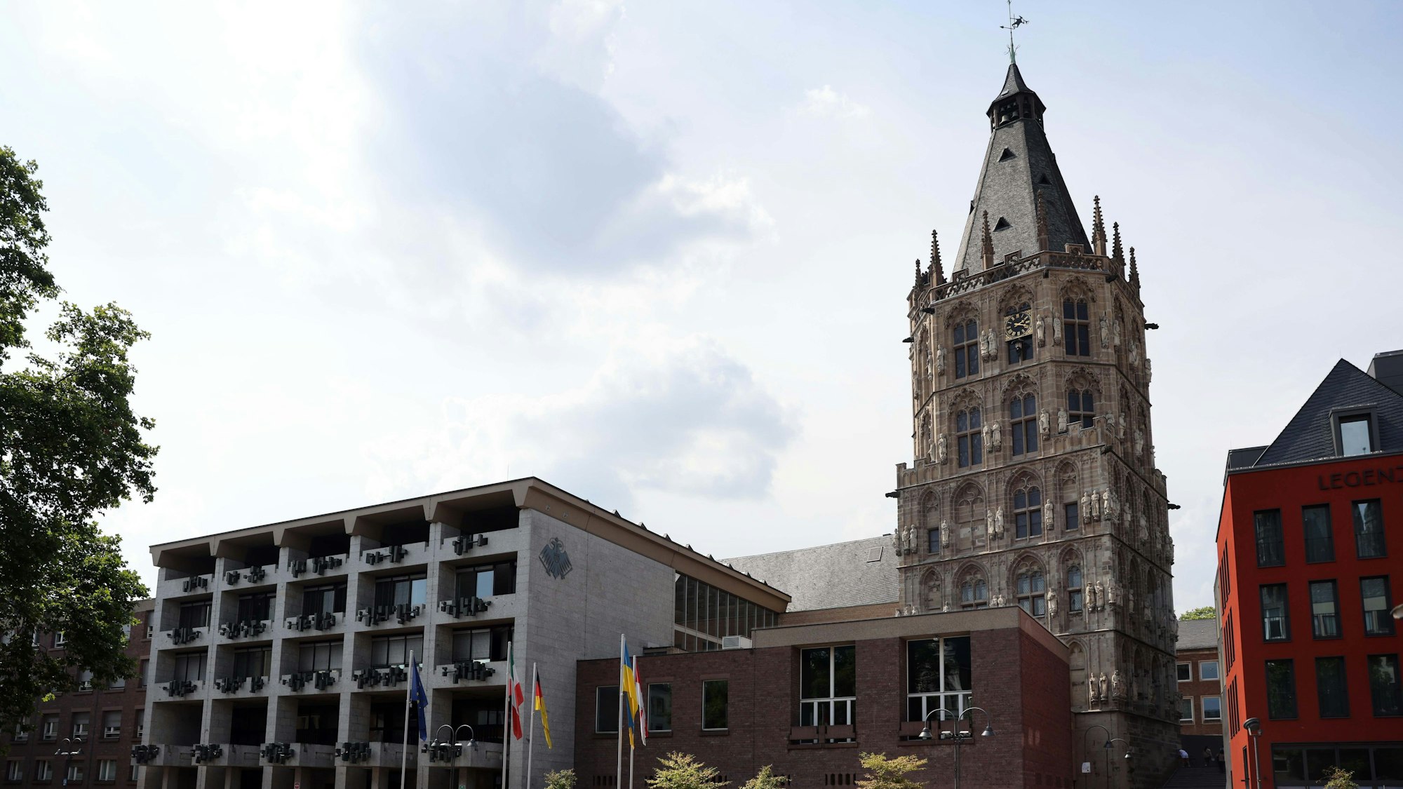 Das Kölner Rathaus.