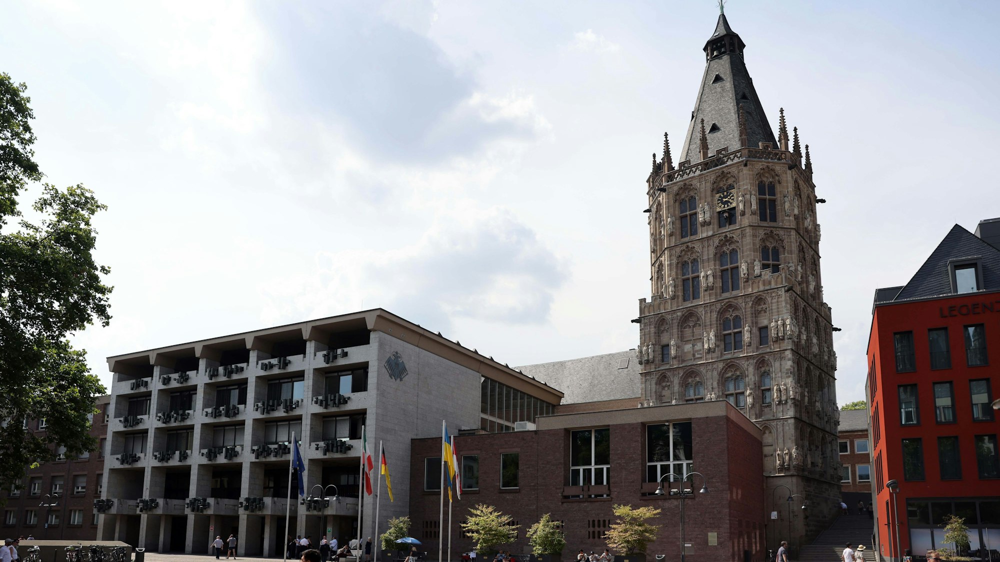 Das Historische Rathaus am Alter Markt.