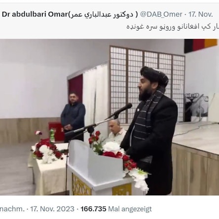 Taliban-Funktionär Omar in Kölner Ditib-Moschee