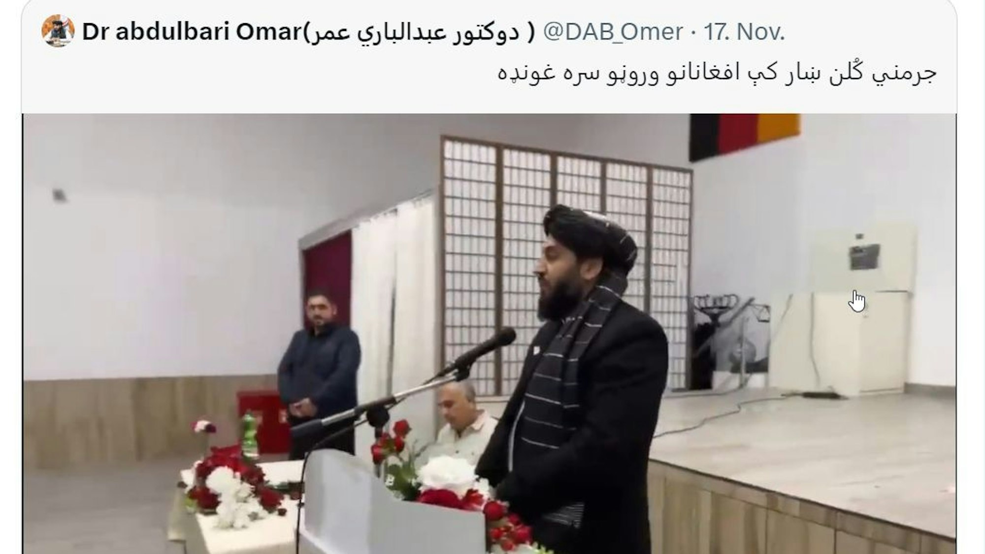 Taliban-Funktionär Omar in Kölner Ditib-Moschee