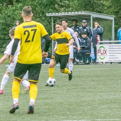 Spielszene aus dem Fußball