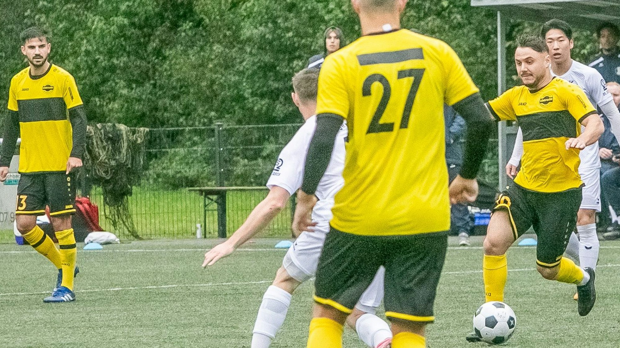 Spielszene aus dem Fußball