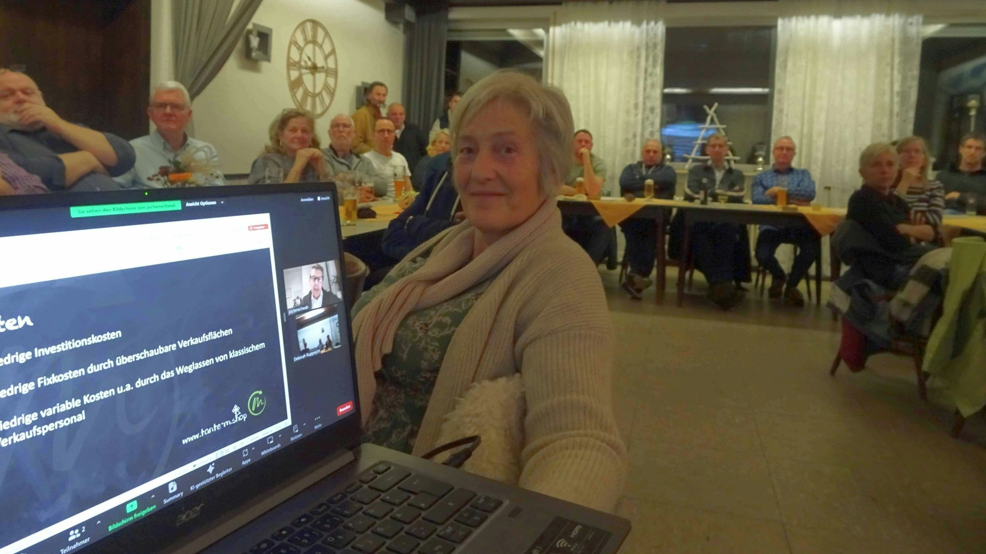 Die Grünen hatten im Rheinbacher Ortsteil Merzbach zu einem Bürgergespräch zum Thema „Nahversorgung“ eingeladen.