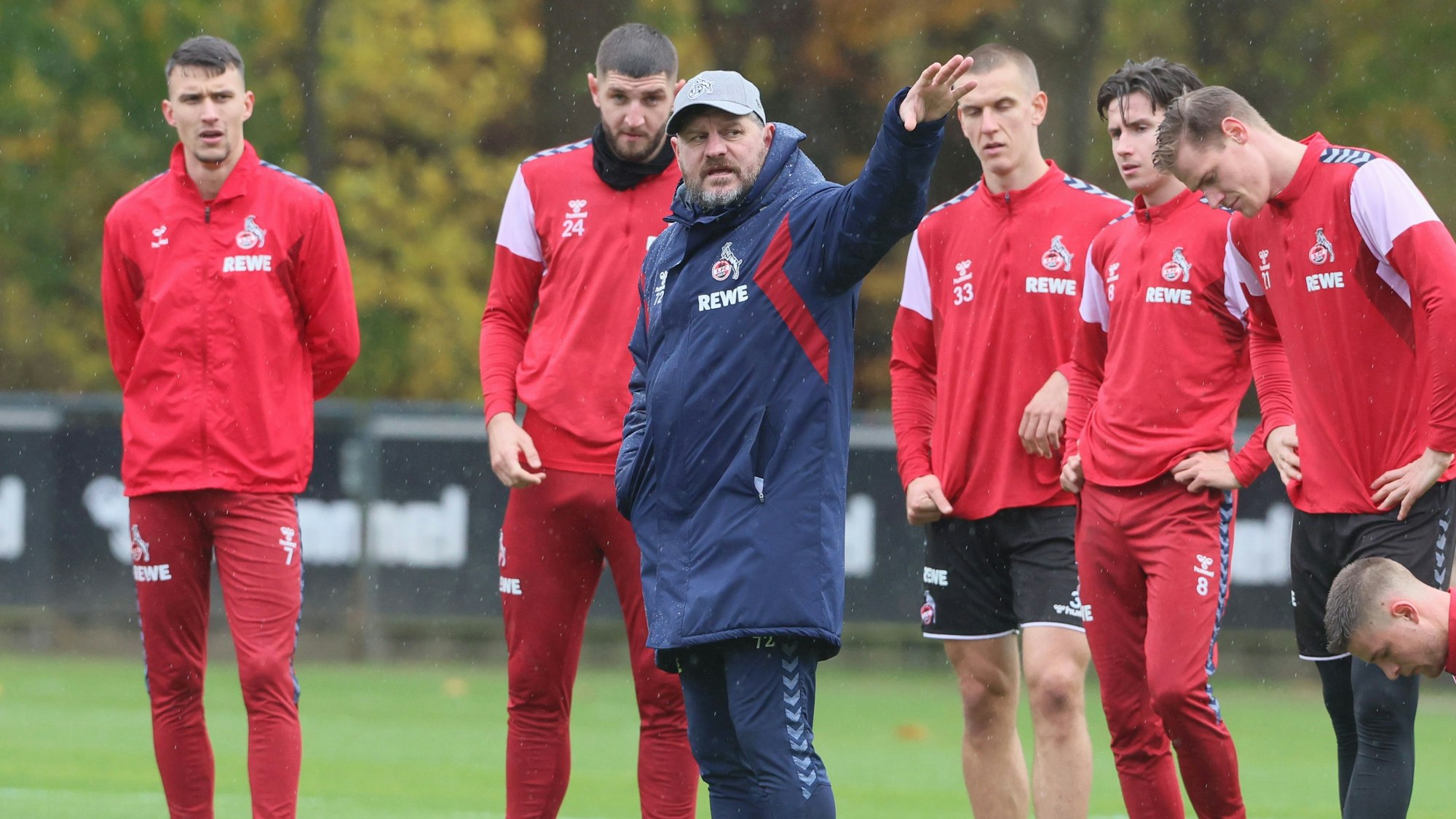 1. FC Köln, Training, Steffen Baumgart (1. FC Köln), 20.11.2023, Bild: Herbert Bucco