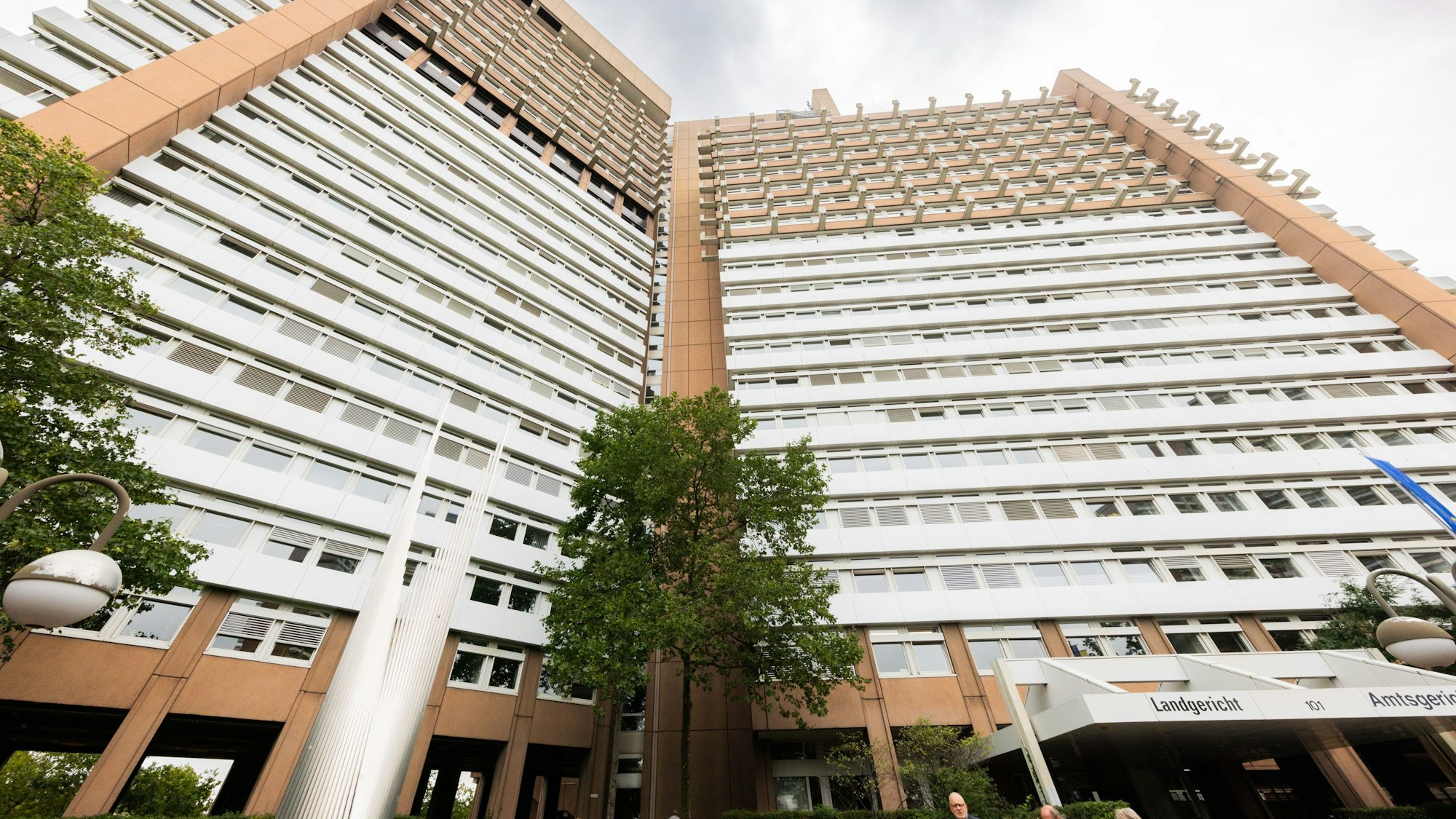 Das Justizzentrum an der Luxemburger Straße.