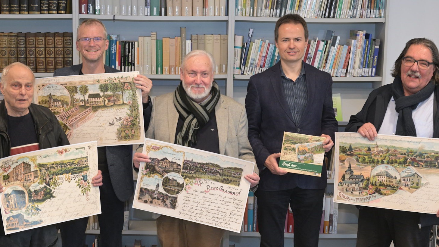 Vorstellung des Buches Historische Ansichtskarten von Bergisch Gladbach