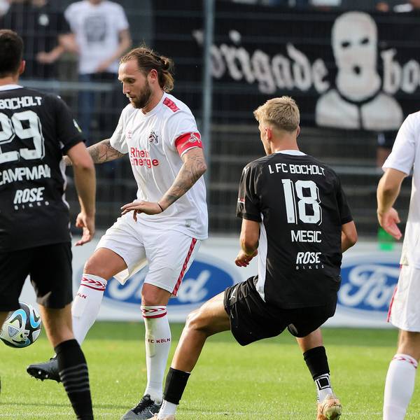 1. FC Köln Amateure (U21) vs. 1. FC Bocholt, Regionalliga West, Mitte: Marco Höger (1. FC Köln), 12.08.2023, Bild: Herbert Bucco