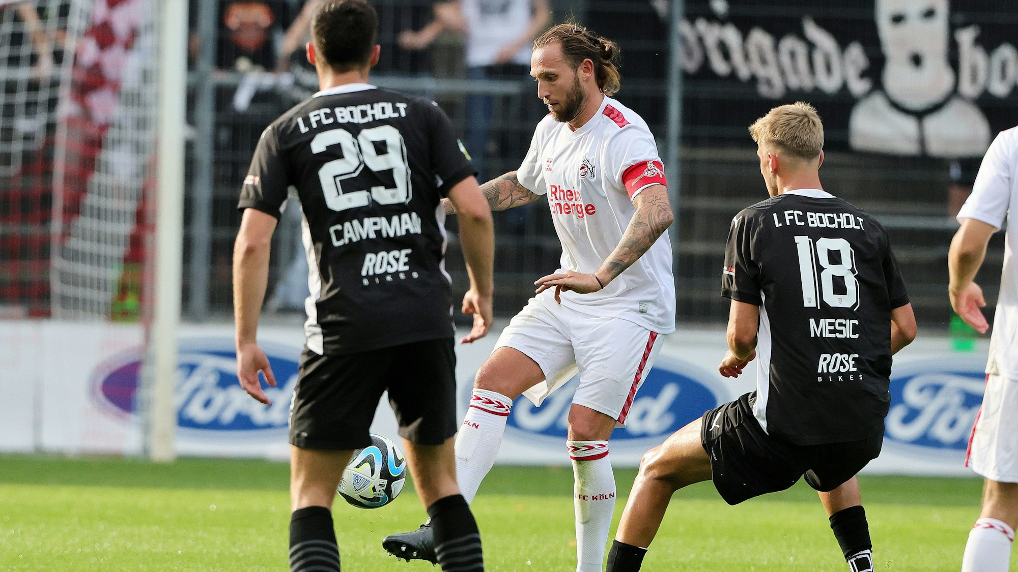 1. FC Köln Amateure (U21) vs. 1. FC Bocholt, Regionalliga West, Mitte: Marco Höger (1. FC Köln), 12.08.2023, Bild: Herbert Bucco