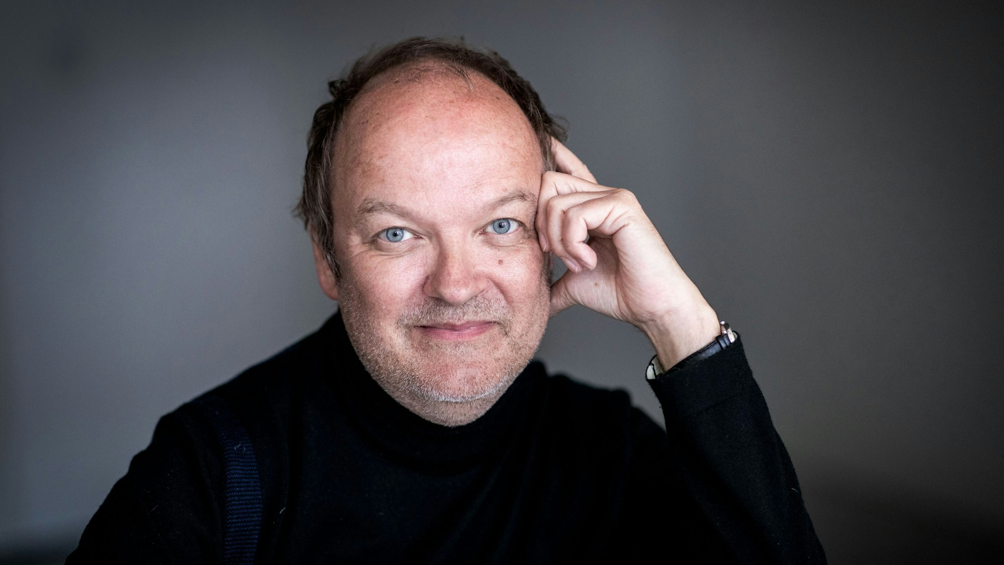 Jens Wawrczeck alias Peter Shaw: Der „Drei ???“-Sprecher ist ein Experte für Alfred Hitchcock – und hat ein Buch über ihn geschrieben.