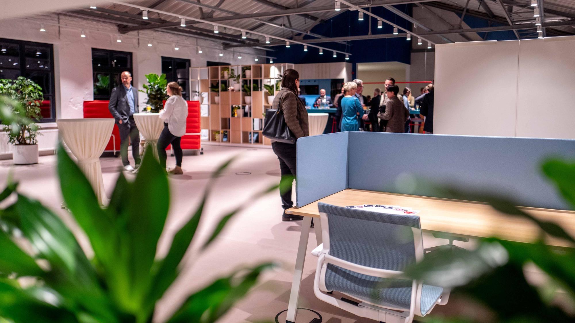 Blick in die Räume der Ideenfabrik.