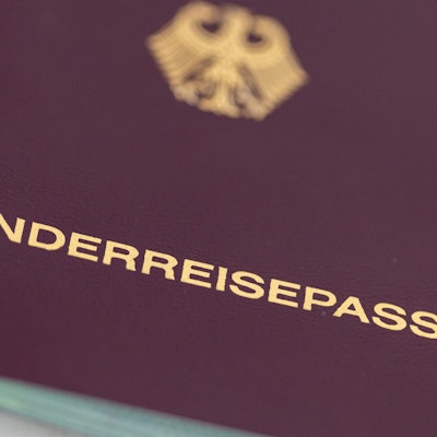 Foto eines Kinderreisepasses