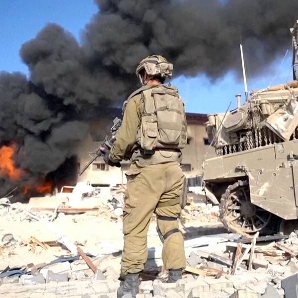 Gaza: Ein israelischer Soldat im Einsatz