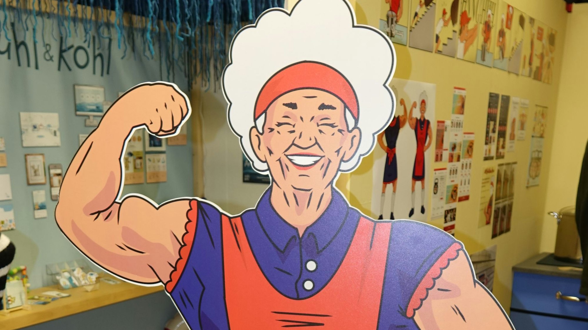 Oma Anas ist die Werbeträgerin für die „welterste Proteinkonfitüre“ von Sebastian Dahm.