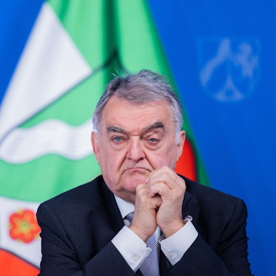 Herbert Reul (CDU), Innenminister von Nordrhein-Westfalen, im Porträt.