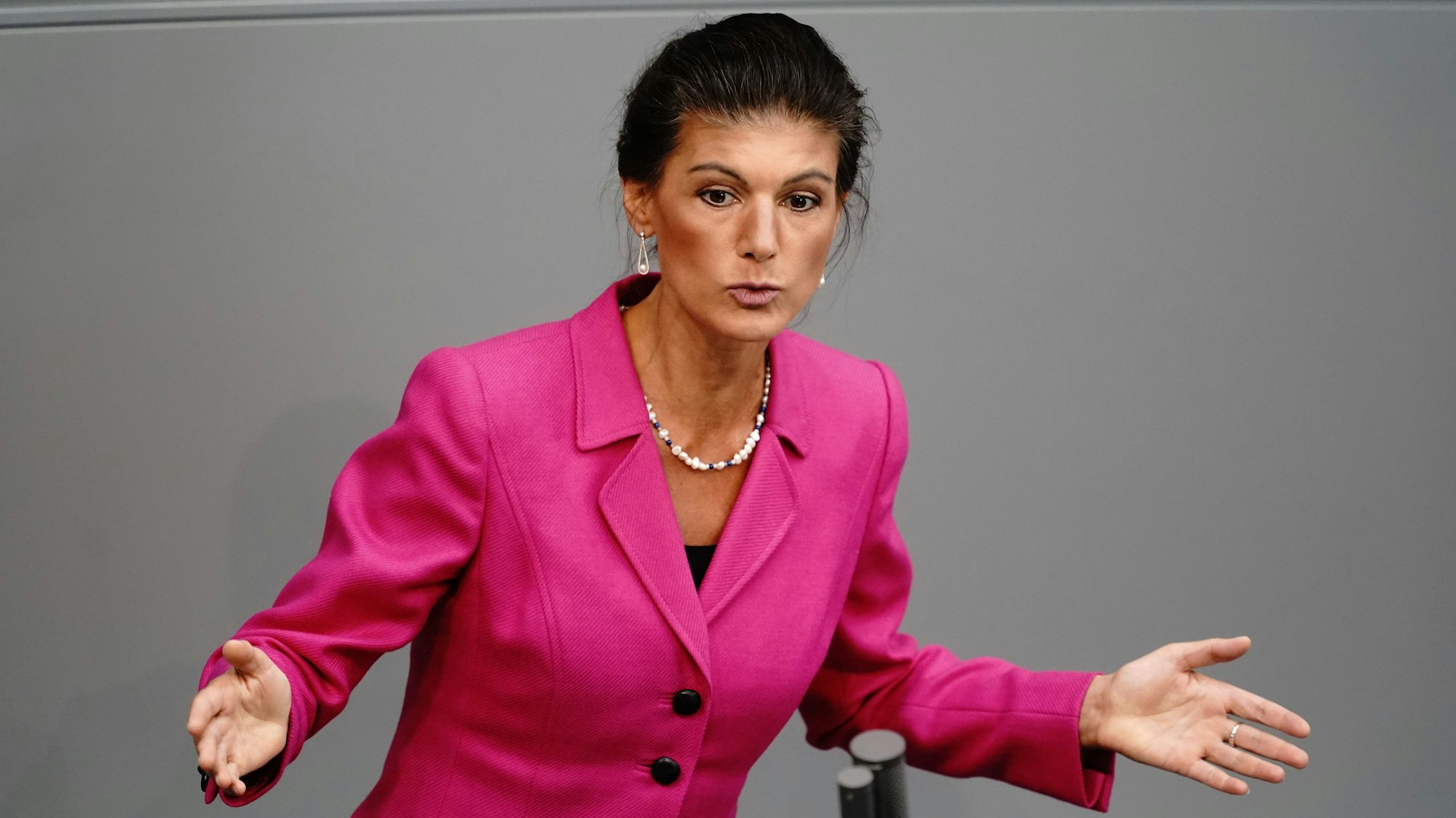 Die frühere Linken-Politikerin Sahra Wagenknecht.