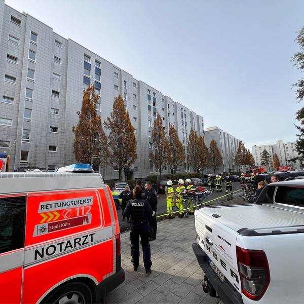 Der Einsatzort in Bocklemünd