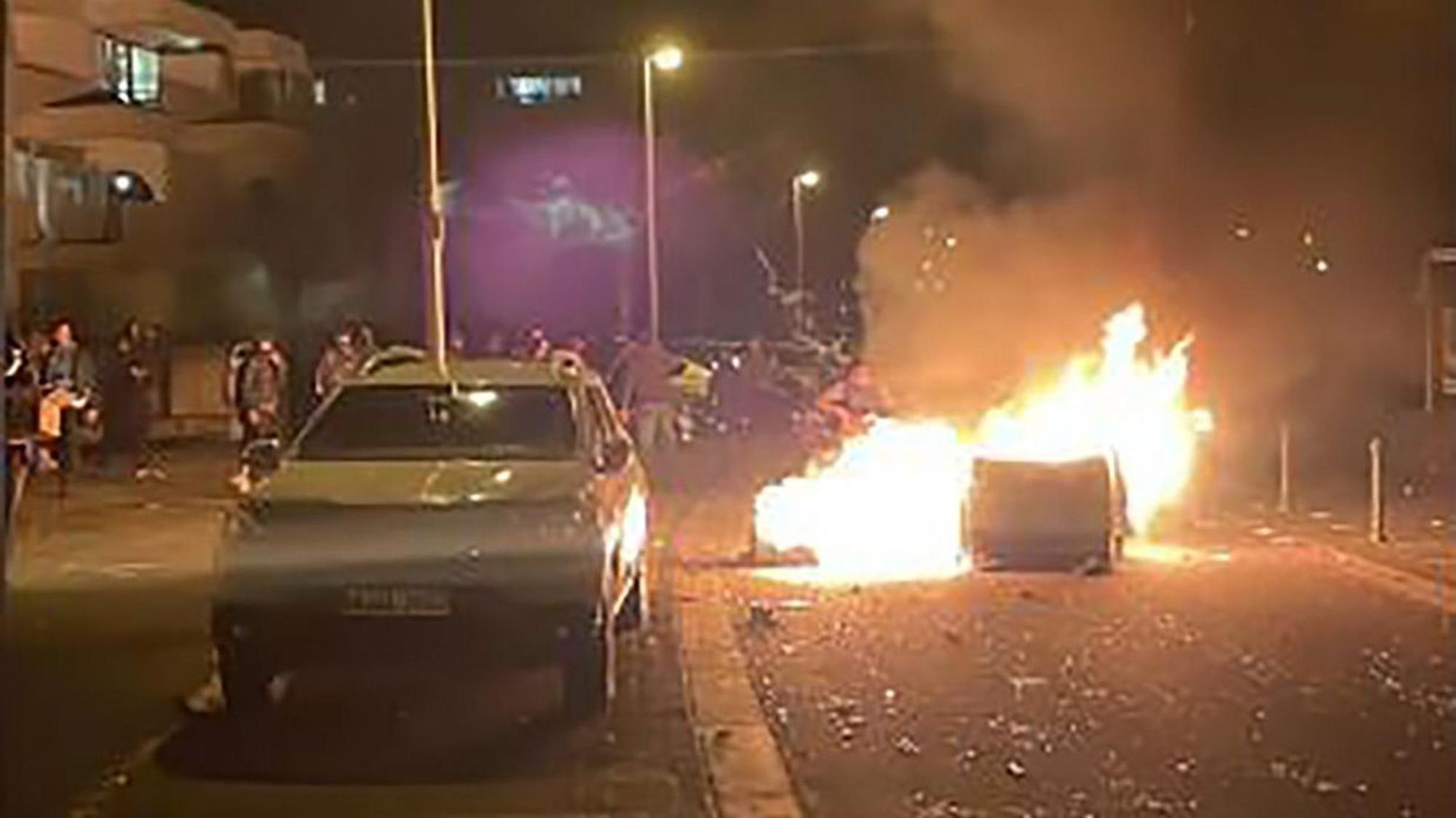 Nach der Silvesternacht kursierten etliche Videos der Randale aus Medinghoven im Internet.