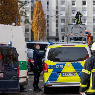 Mit einem großen Aufgebot waren die Einsatzkräfte vor Ort.