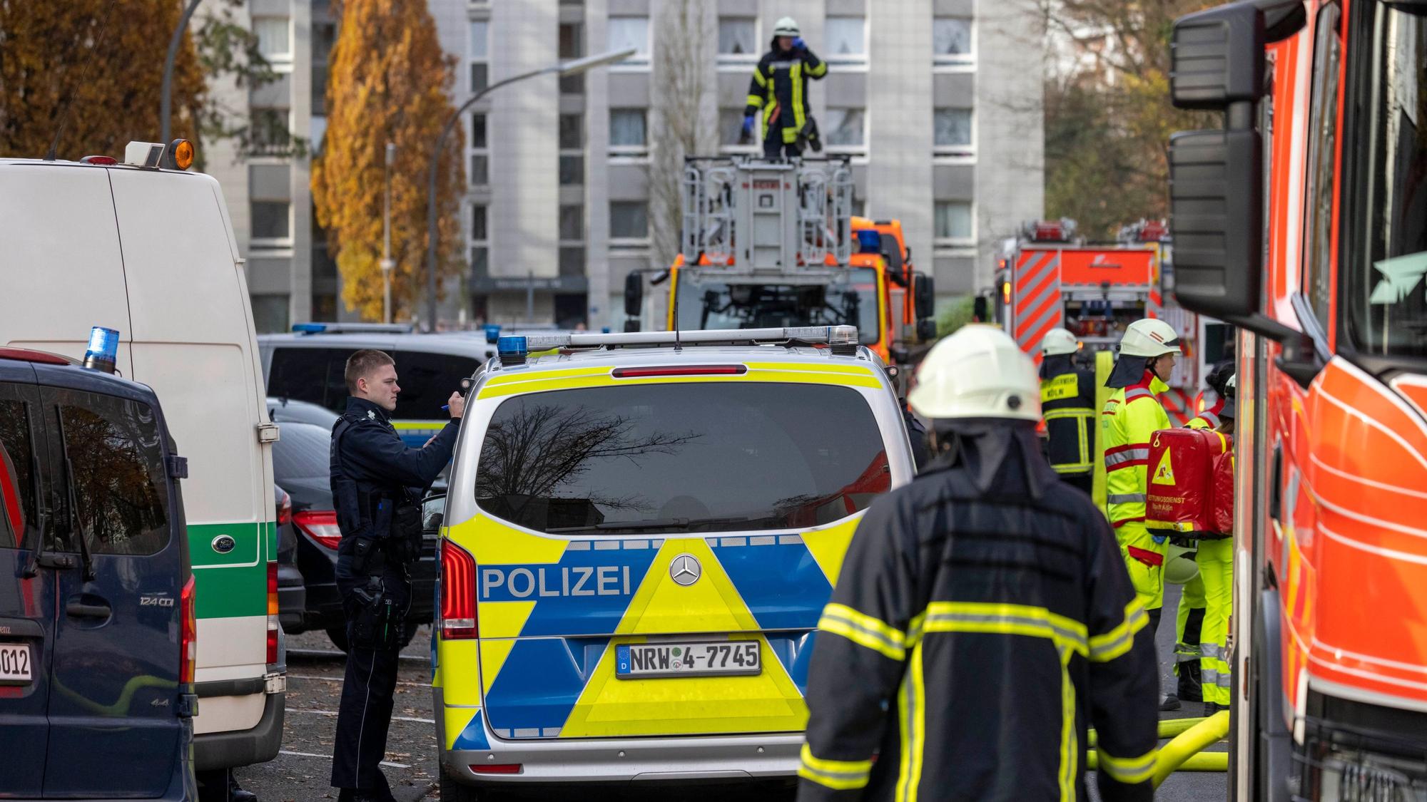 In Bocklemünd kam es am Mittwoch zu einen großen Polizeieinsatz.