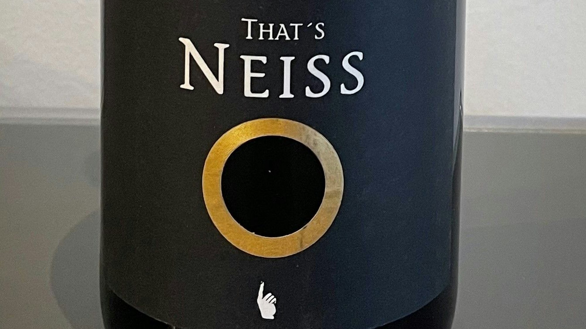 Foto vom Ettikett der Flasche That’s Neiss