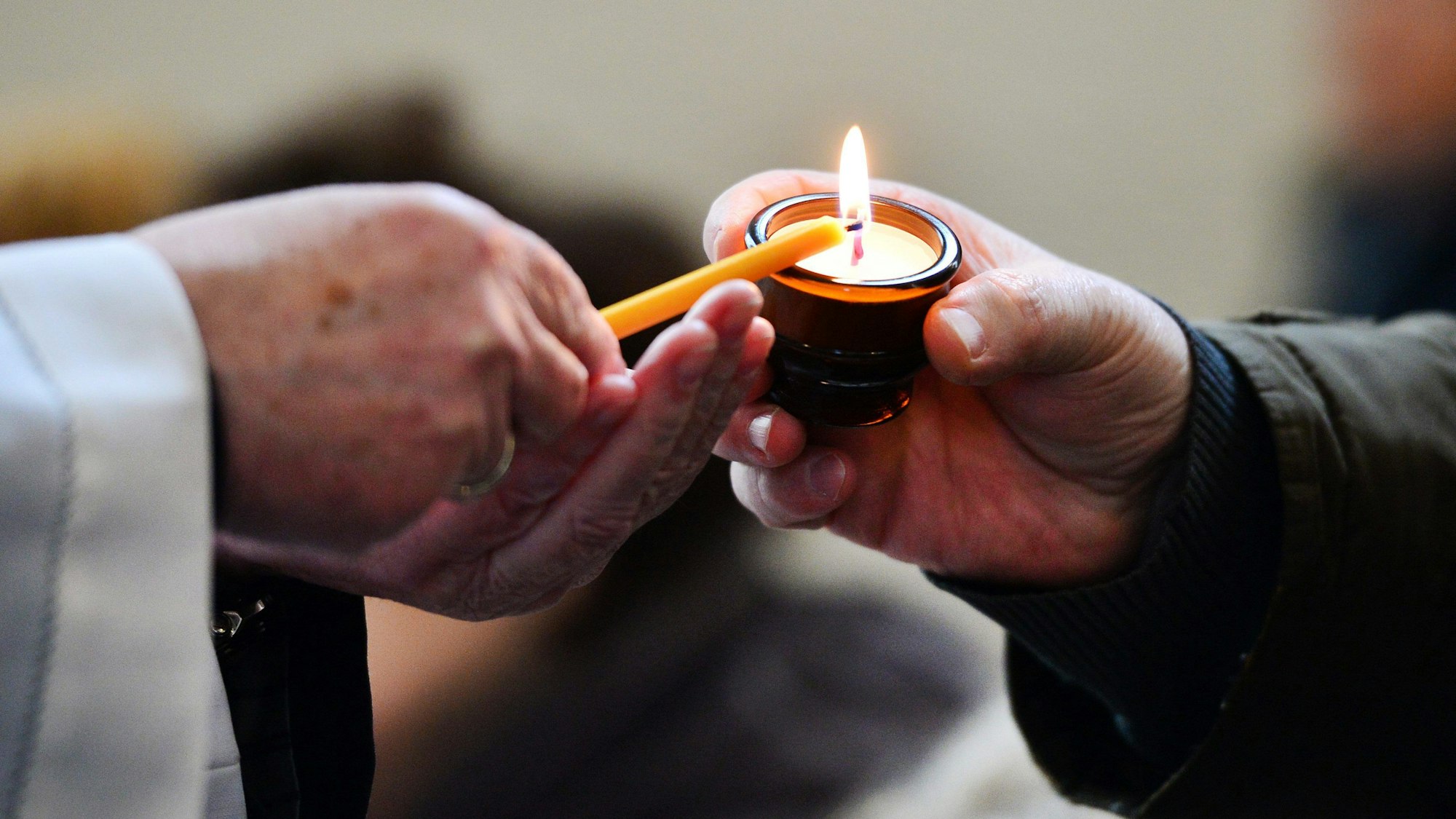 Am Totensonntag gedenkt man besonders den Toten.