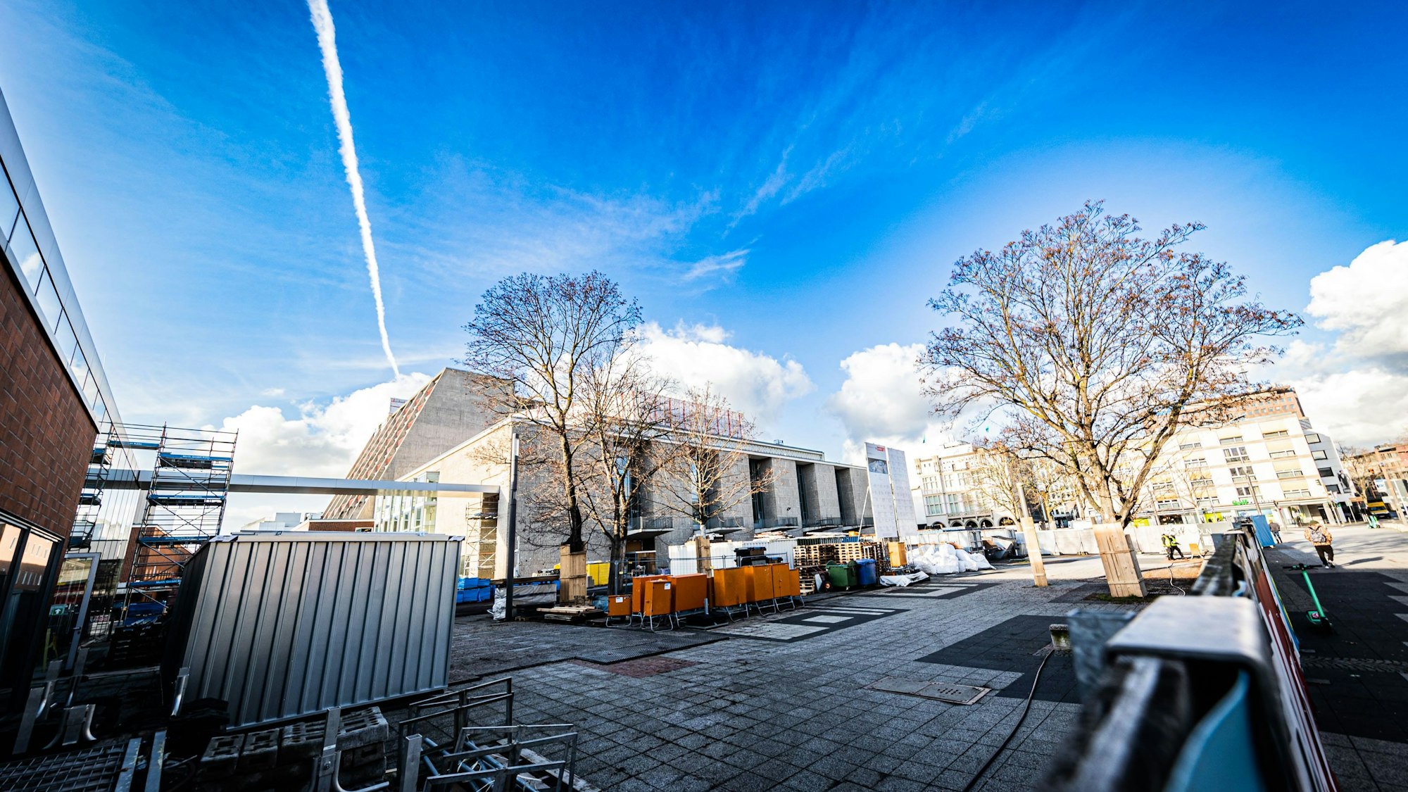 Die Baustelle der Kölner Oper