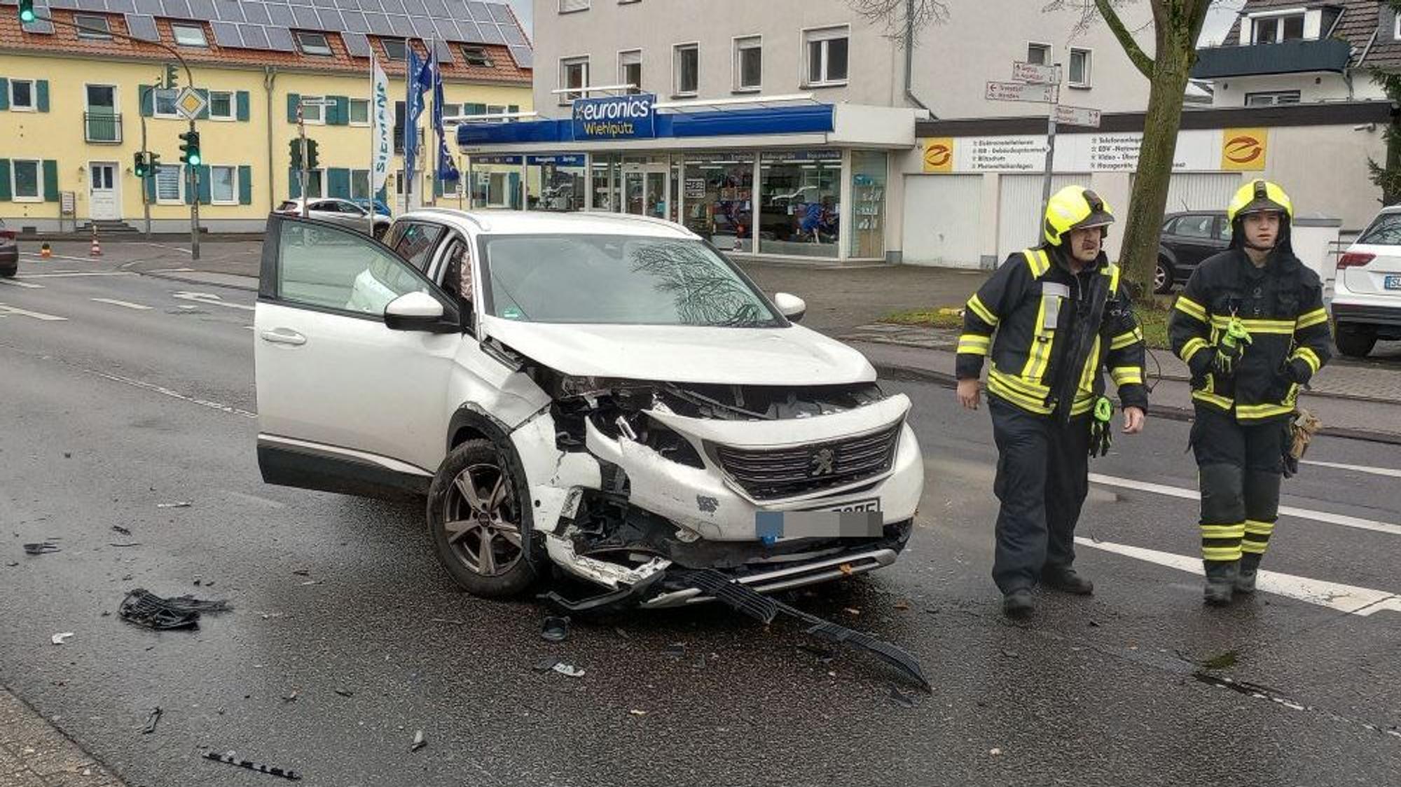 Unfall in Sankt Augustin.
