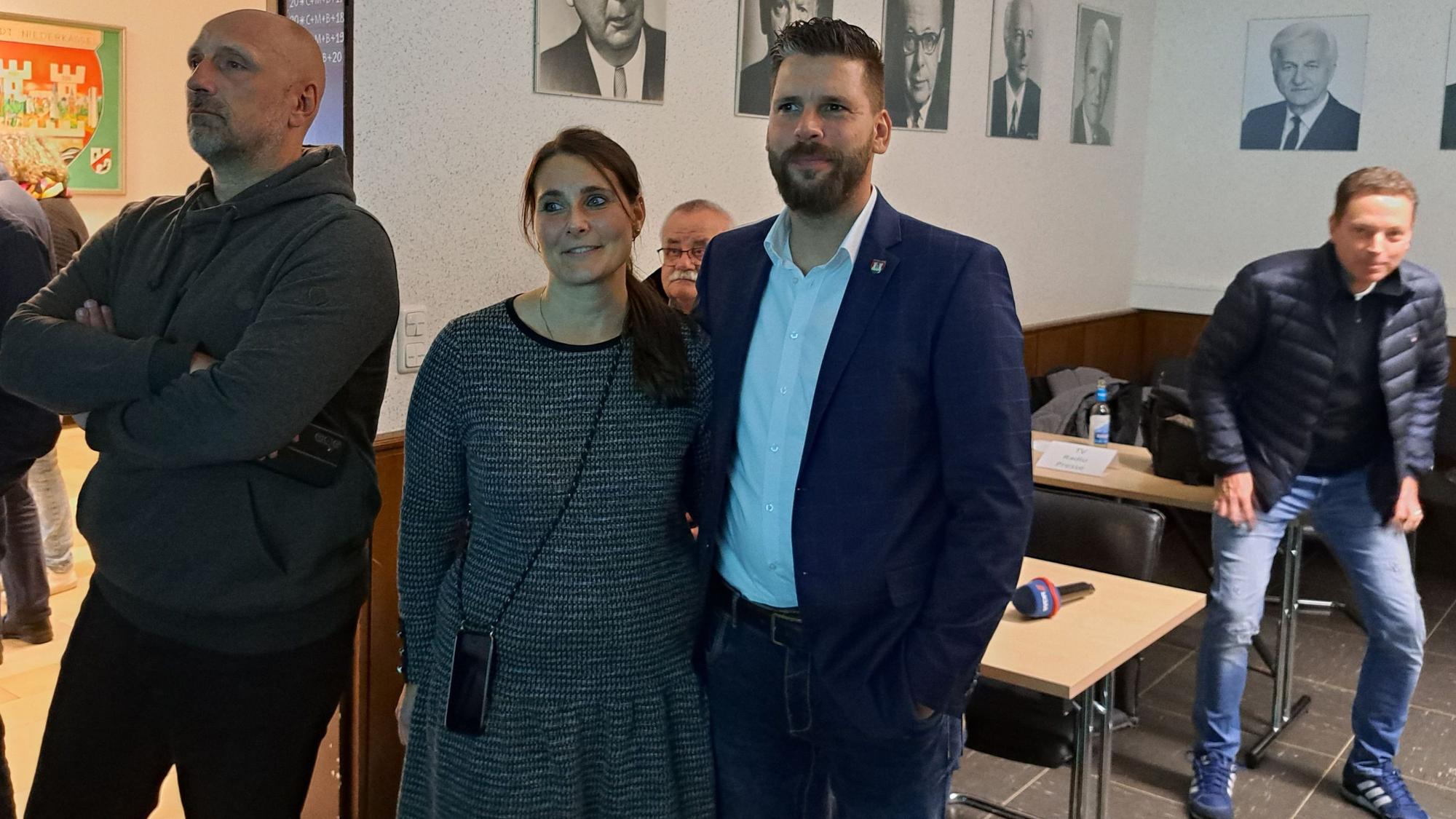 Der parteilose Kandidat Benjamin Meybohm lieferte sich zur Überraschung vieler Beobachter einen Zweikampf mit dem CDU-Kandidaten Marcus Kitz.